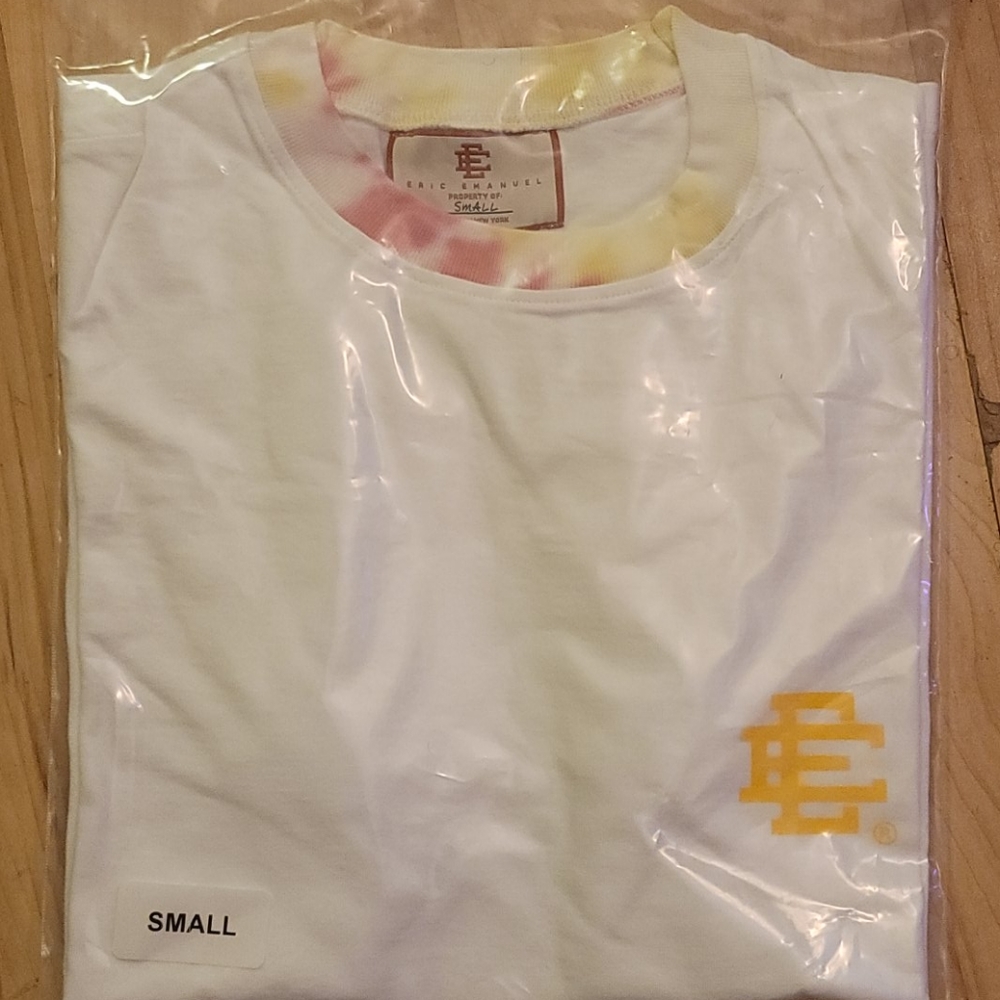 Eric Emanuel EE Ringer Tee Tye-Dye Size Small